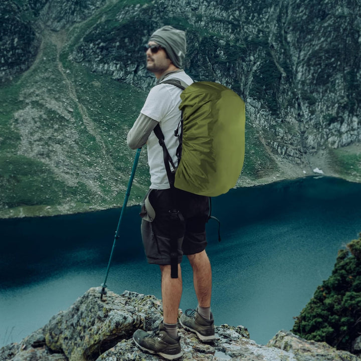 Alephnull Regenschutz Rucksack Regenschutz Schulranzen 30L-100L Regenhülle Rucksack wasserdichte Ruc