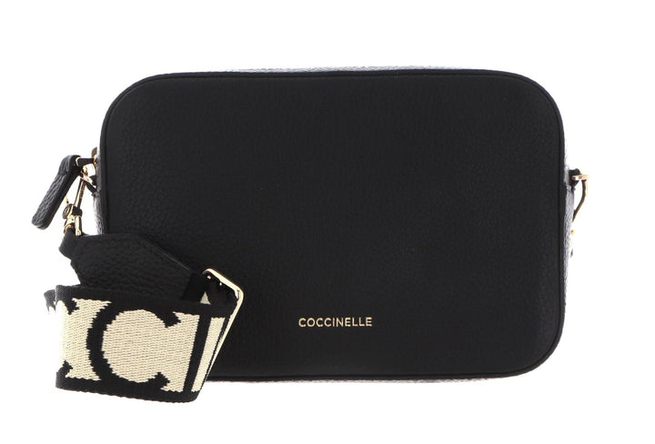 Coccinelle Tebe - Umhängetasche 19 cm Noir, Noir
