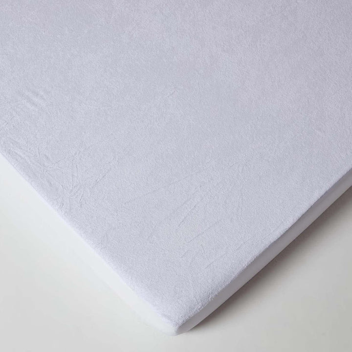 Homescapes 2er-Set wasserdichte Matratzenschoner Baby 60x120 cm, Frottee-Schonbezüge Babybett, hypoa