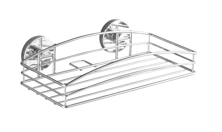 WENKO Vacuum-Loc Wandablage, Befestigen ohne Bohren Vacuum-Loc