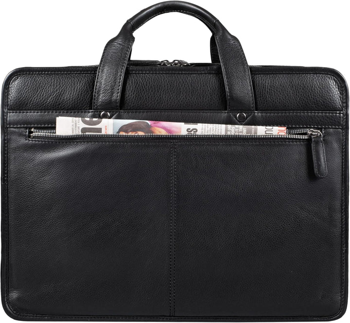 STILORD 'Yves' Aktentasche Herren Leder Arbeitstasche Dokumententasche 15,6 Zoll Laptoptasche Busine
