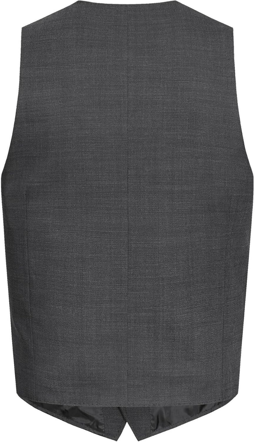 GREIFF Modern WITH 37.5 Herren Weste Regular 44 Schwarz PINPOINT, 44 Schwarz PINPOINT