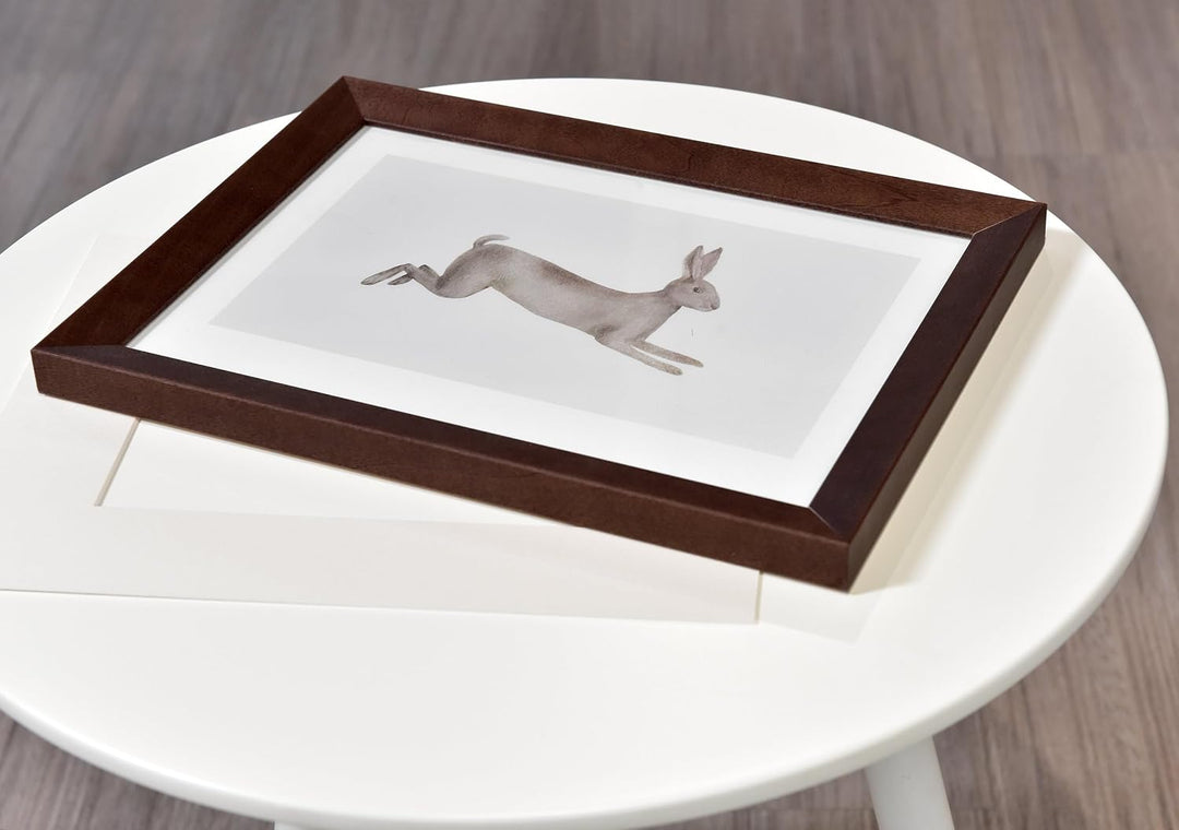 nielsen Holz Bilderrahmen Essential, 24 x 30 cm, Weiss | Holz Rahmen im Hoch- &amp; Querformat zum Aufhä