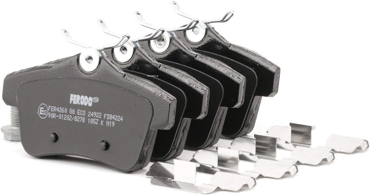 Ferodo FDB4224 Bremsbelagsatz, Scheibenbremse - (4-teilig) - (4 Stück)