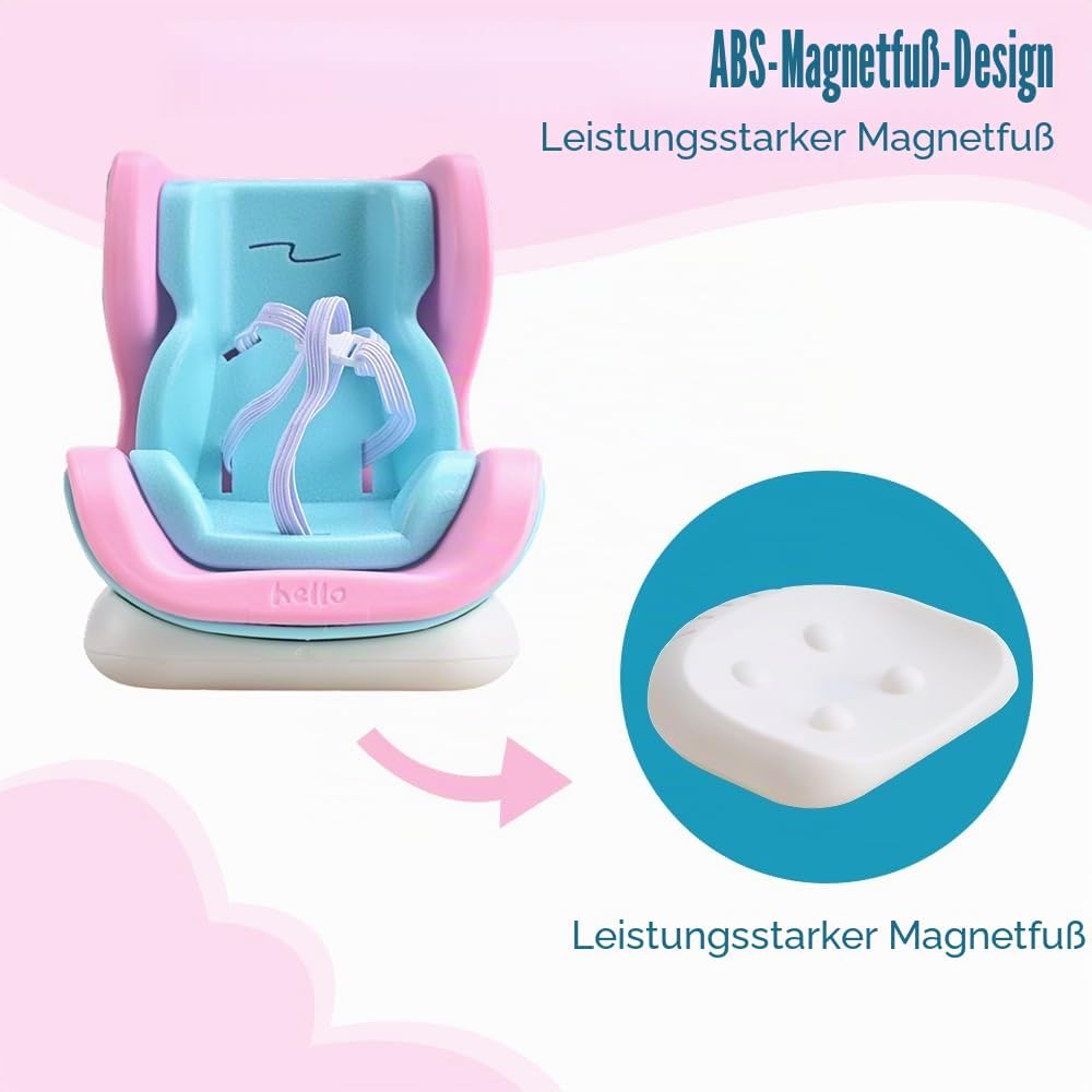 Mini Autositze für Hamster, Kleine Autositz-Lüftungshalterung mit Verstellbare Gurte, Kleintier Sich