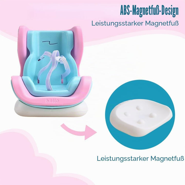 Mini Autositze für Hamster, Kleine Autositz-Lüftungshalterung mit Verstellbare Gurte, Kleintier Sich