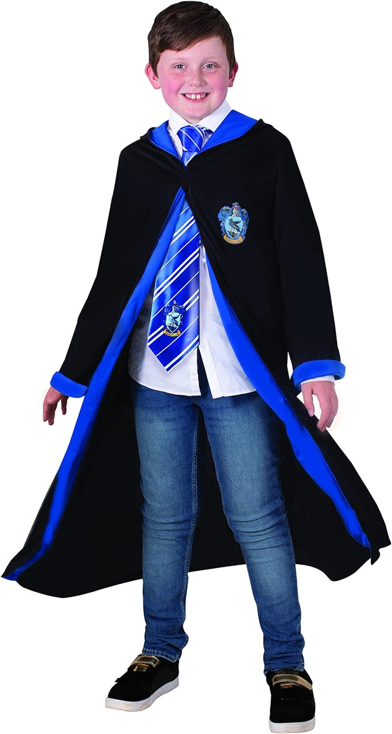 Rubies – Harry Potter offizielles Kleid Ravenclaw – Kinderkostüm – 7 – 10 Jahre – schwarzes Kleid mi