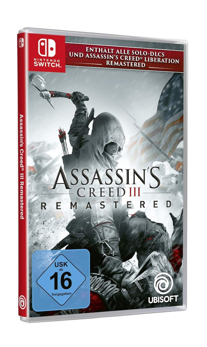 Assassin's Creed III Remastered - [Nintendo Switch], Nintendo Switch