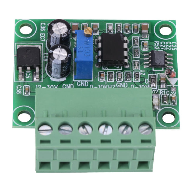 0-10KHz bis 0-10V Frequenz zu Spannungswandler Modul F/V Digital zu Analogplatine zum Schalten von S