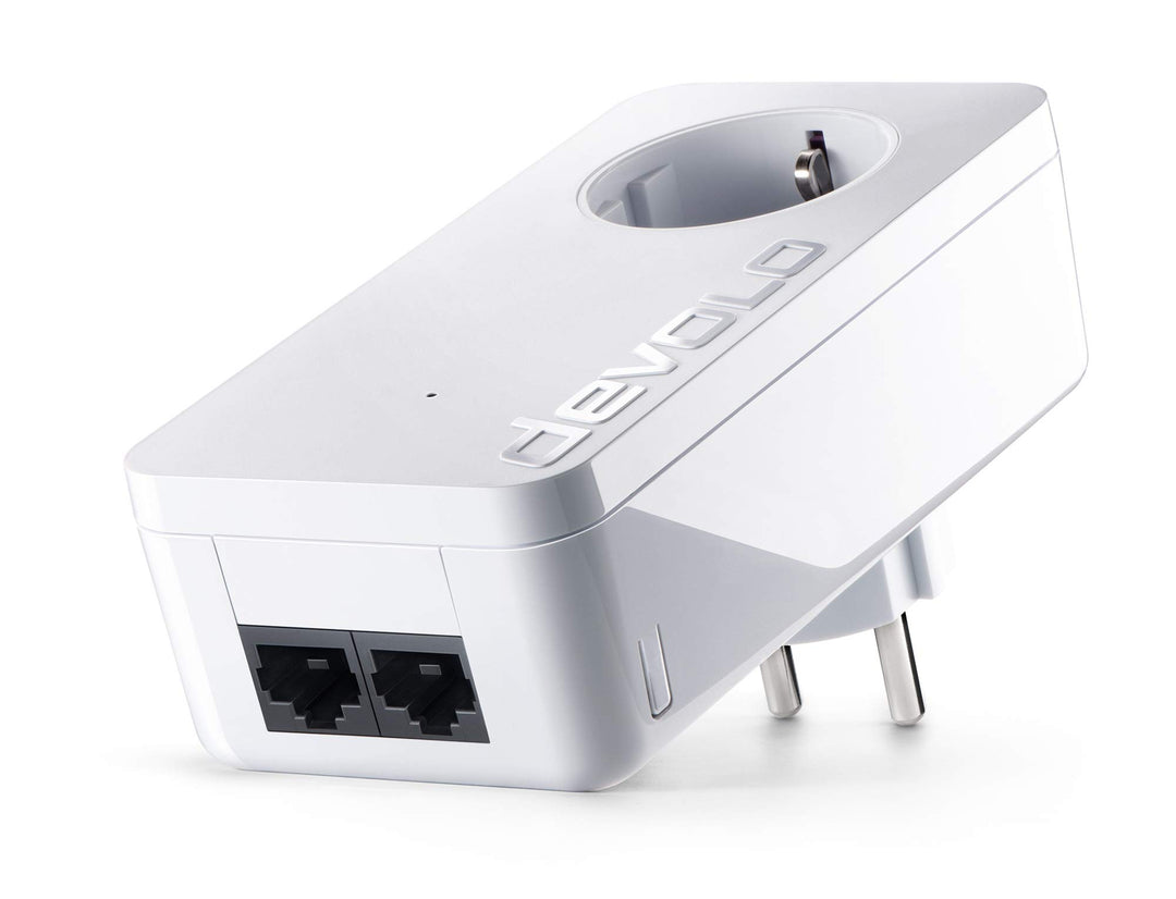 Devolo 9490 dLAN 550 Duo + Bridge an Wandsteckdose anschliessbar
