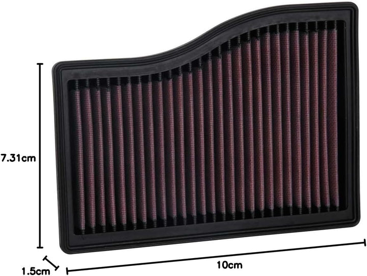 K&N Luftfilter A160 1.3 Turbo 2019-(33-3132), Rot