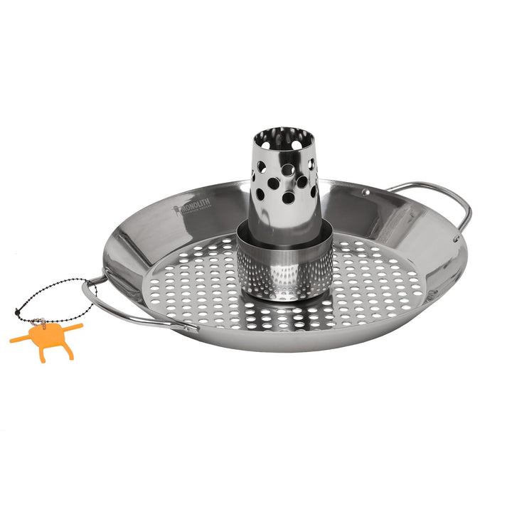 Monolith Chicken Roaster mit Gemüsepfanne