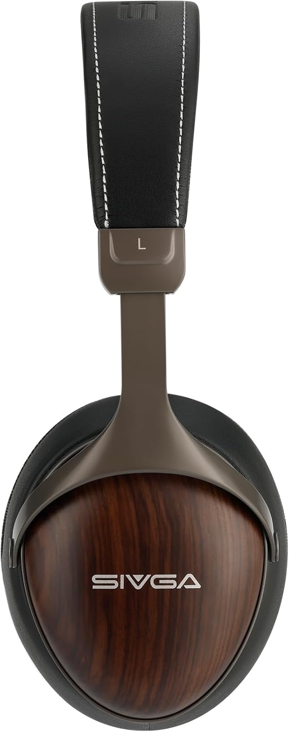 SIVGA SV021 PRO Hi-Fi Kopfhörer mit 50mm Dynamik-Treibern geschlossenes Holzgehäuse hohe Auflösung D