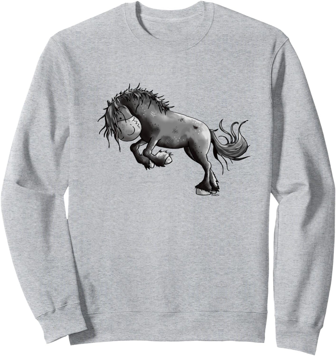 Wilder Friese I Friesenpferd Rappe Design für Pferdefreunde Sweatshirt