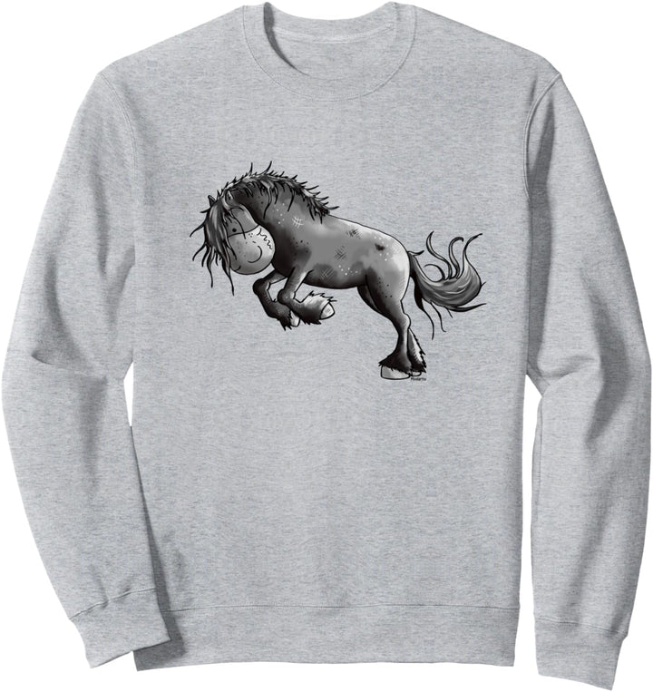 Wilder Friese I Friesenpferd Rappe Design für Pferdefreunde Sweatshirt