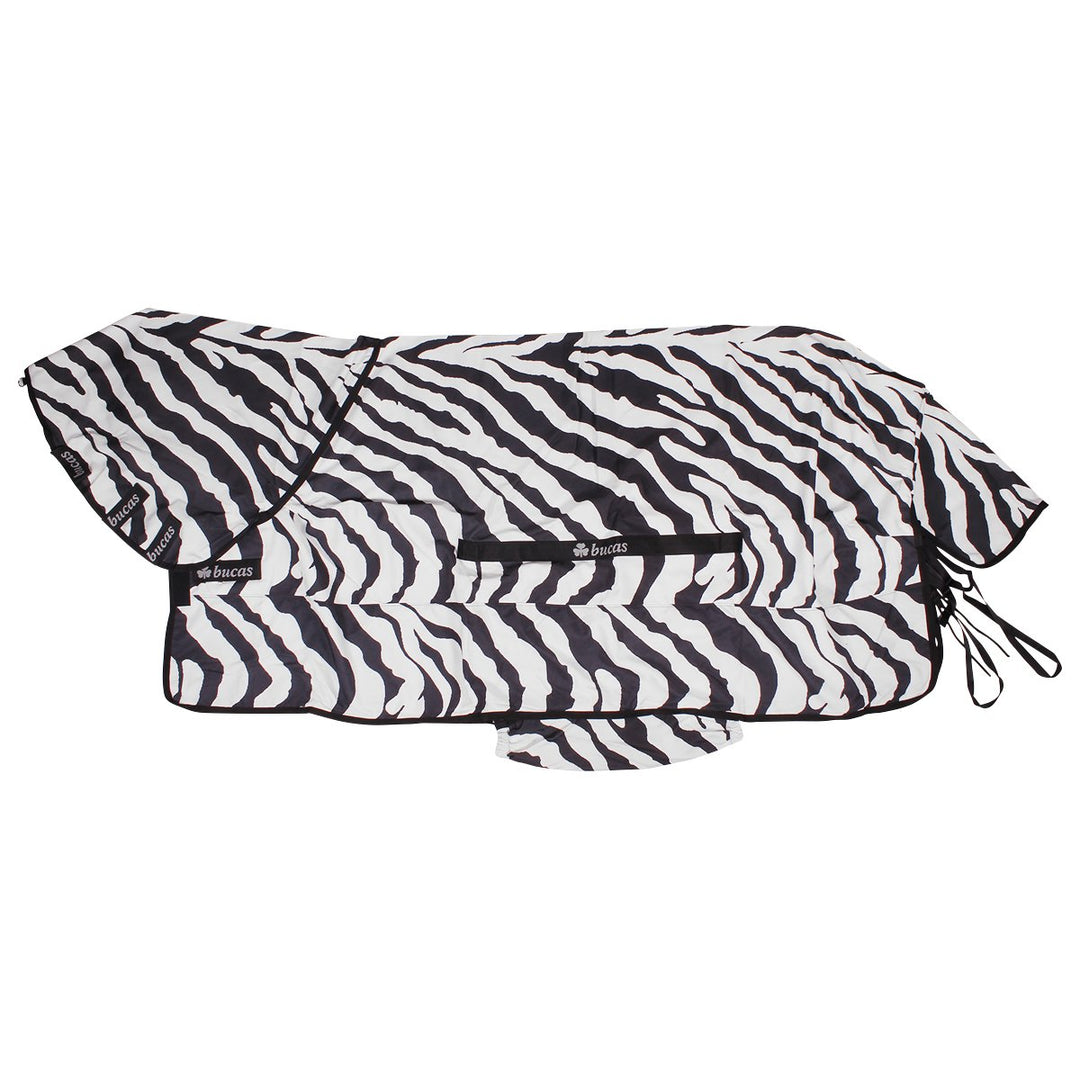 Bucas Sweet-itch Full-Neck - zebra, Groesse:165, 165