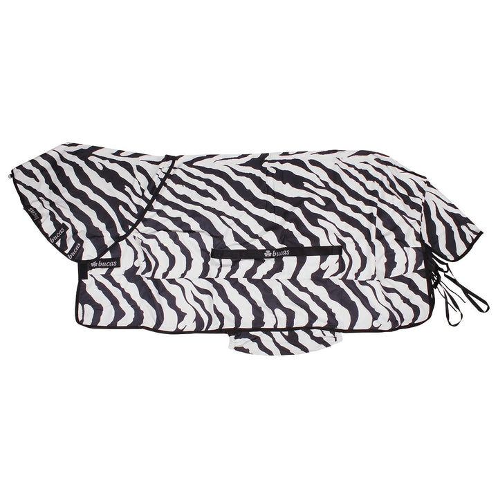 Bucas Sweet-itch Full-Neck - zebra, Groesse:165, 165