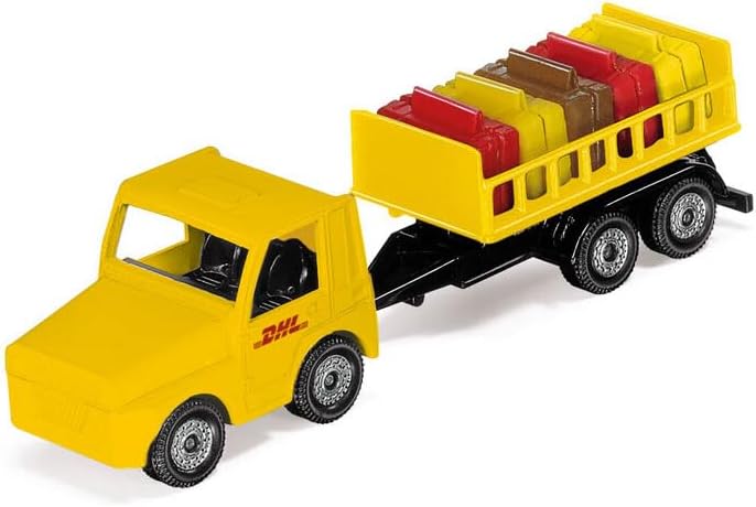 DHL Frachtflugzeug mit Zubehör (blau/weiss)