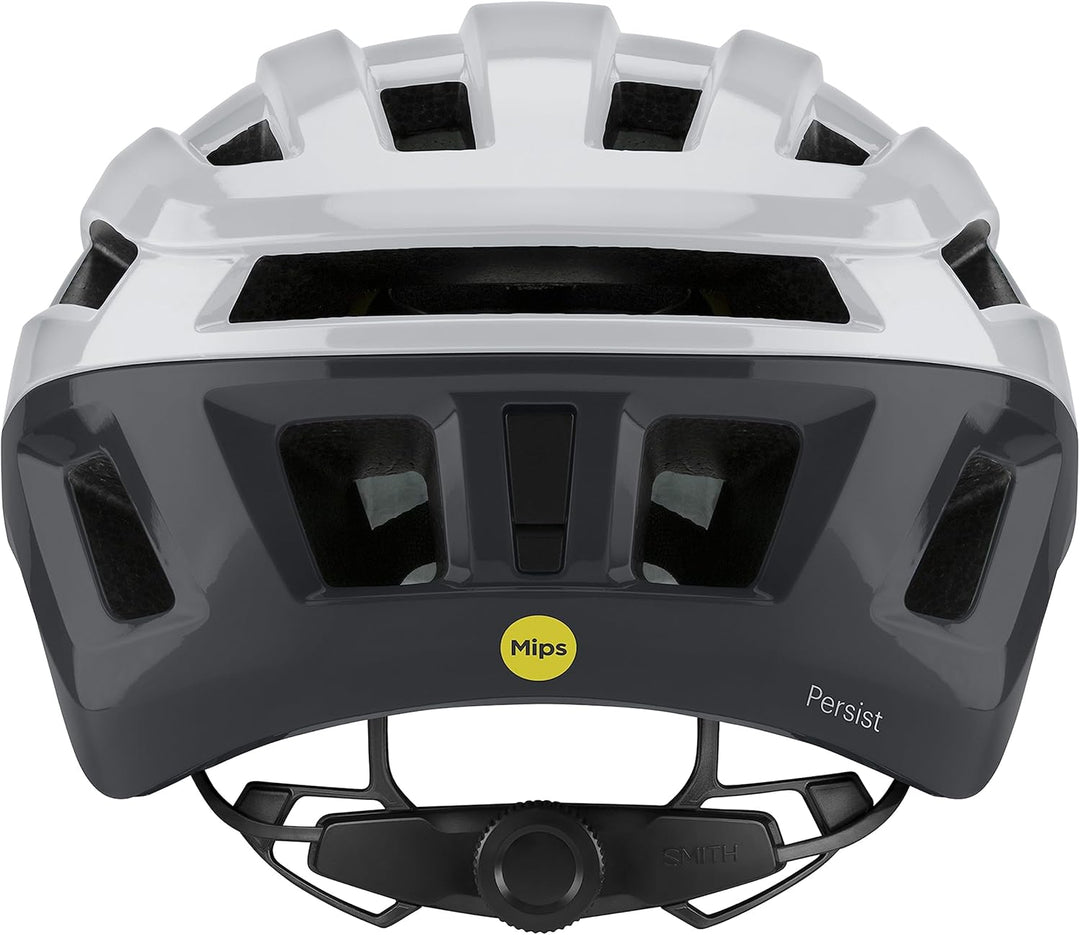 SMITH Unisex-Adult Persist MIPS Fahrradhelm, Grau;Weiss
