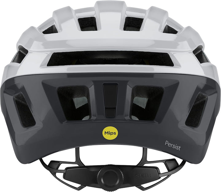 SMITH Unisex-Adult Persist MIPS Fahrradhelm, Grau;Weiss