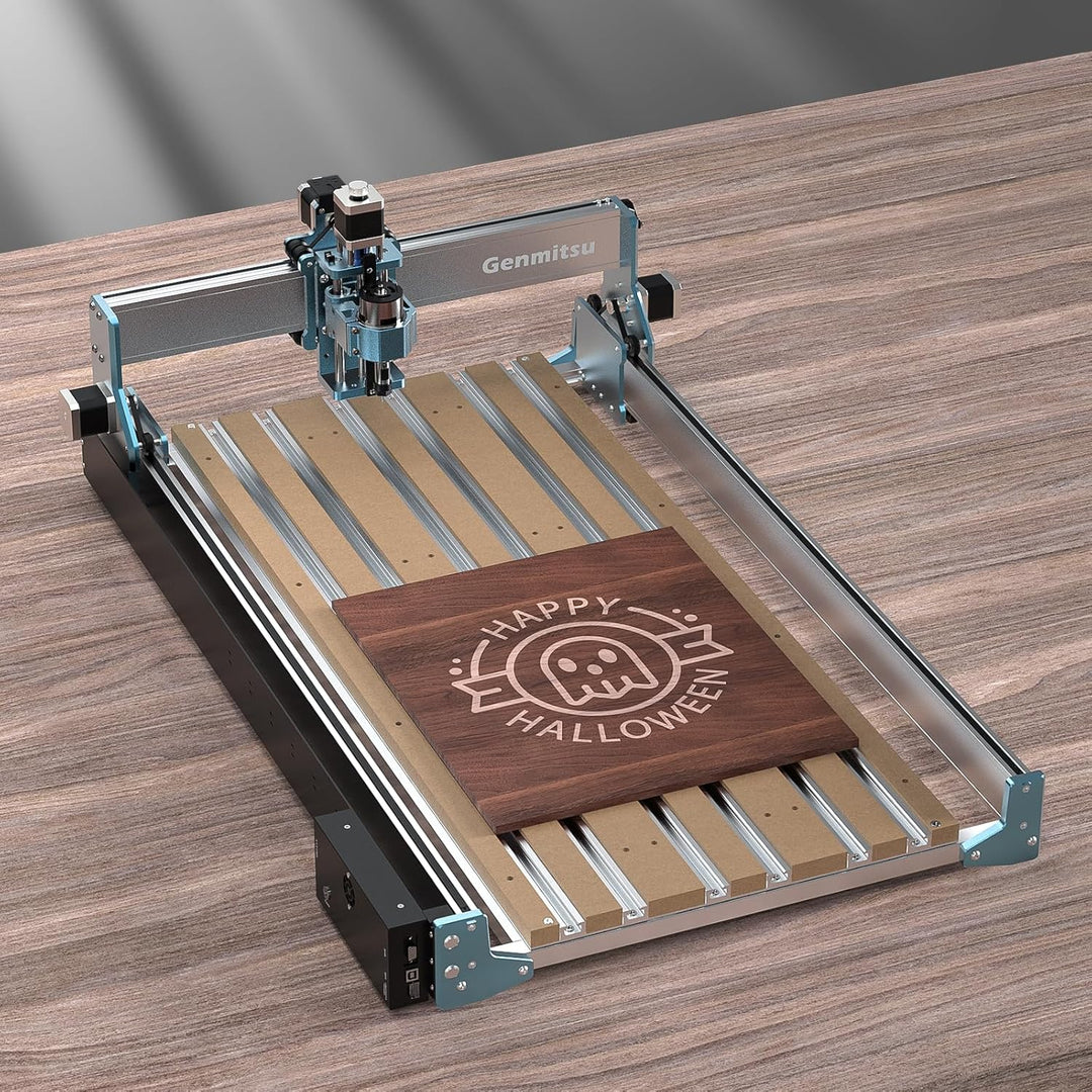 Genmitsu 4080 Aluminium- und MDF-Hybrid-Spoilboard-Tisch für 4040 RENO CNC-Fräsmaschine, erweitert d