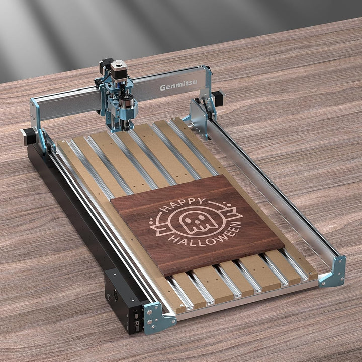 Genmitsu 4080 Aluminium- und MDF-Hybrid-Spoilboard-Tisch für 4040 RENO CNC-Fräsmaschine, erweitert d