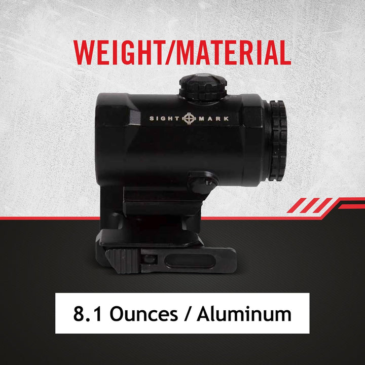 SIGHTMARK® XTM-3 Magnifier mit LQD Flip to Side Montage