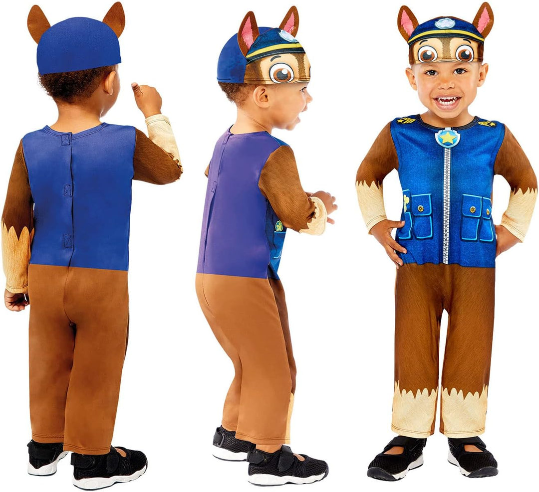 (PKT) (9909111) Child Boys Chase Baby Costume (18-24m) - Paw Patrol 92, 92
