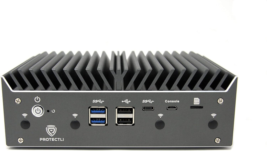Protectli Vault Pro VP4670-6 Port, Firewall Micro Appliance/Mini PC - Intel i7, 2.5G Ports, DDR4 RAM