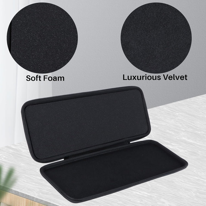 Lebakort Hart Reise Schutz Hülle Etui Tasche für Logitech Signature Slim Solar+ K980 Tastatur