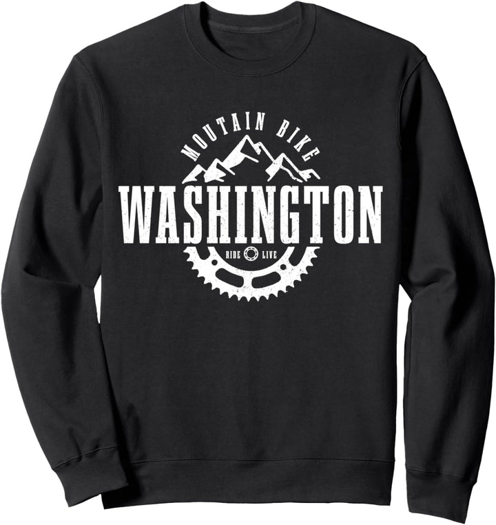 Washington Mountainbike MTB Downhill Souvenir USA Sweatshirt