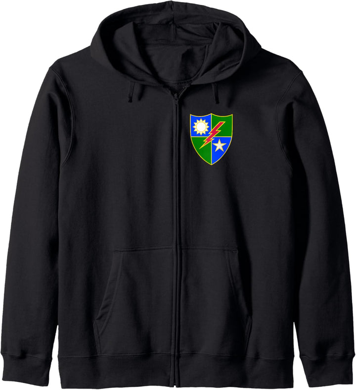 US Army Ranger - 75th Ranger Regiment DUI auf der Brust Kapuzenjacke