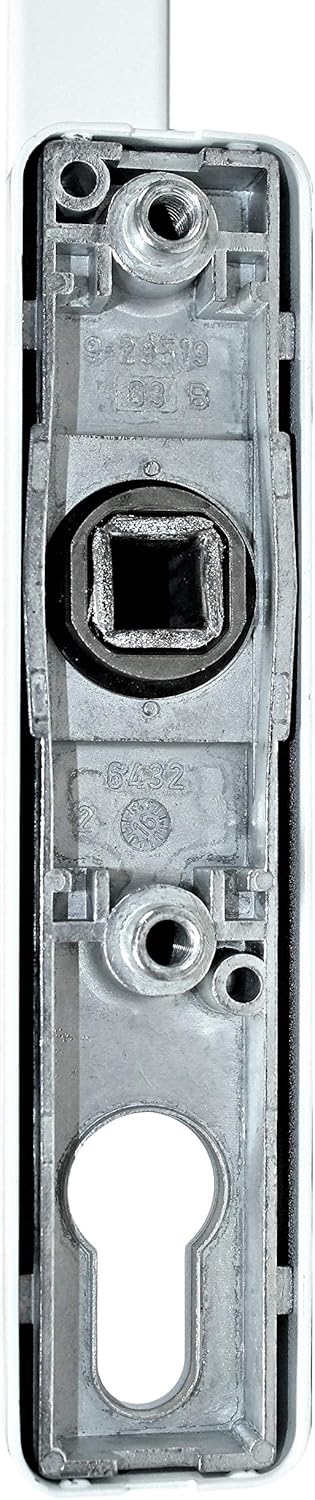 SN-TEC GU Schiebetür Drehgriff DIRIGENT 934/937 (9-25919 01B & 9-29519 03B) mit Unterbau 6432, Links