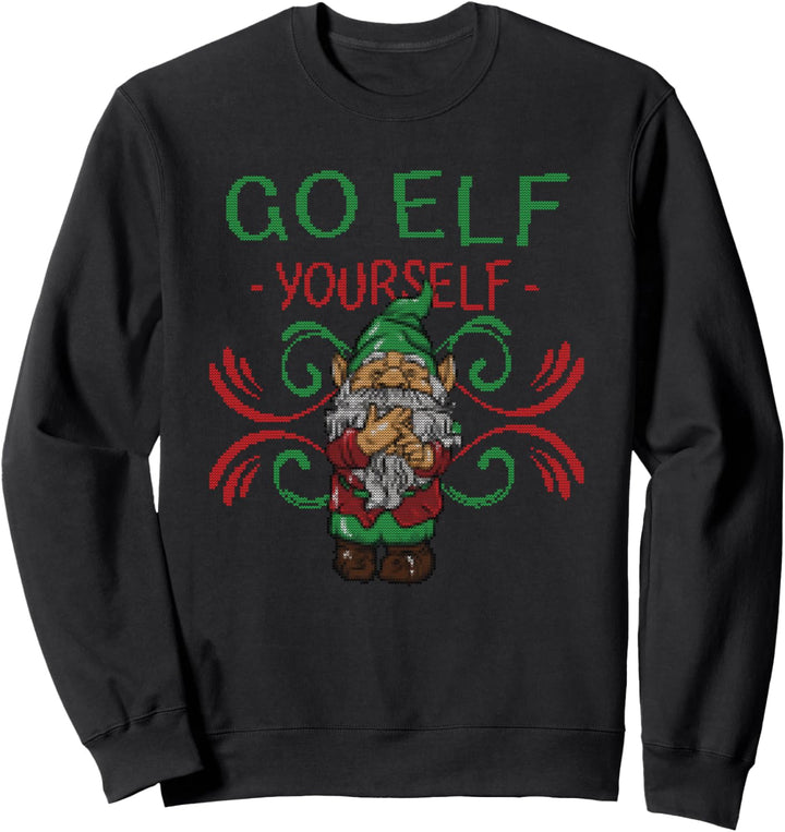 Unanständiges Elfengeschenk Sweatshirt