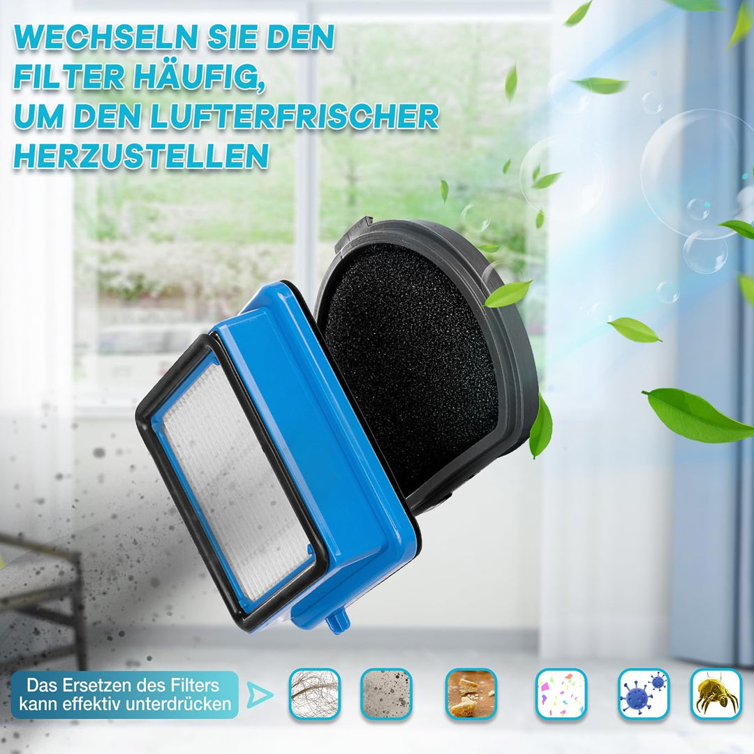 Jollsung ASPK9 Performance Kit für FX9 Staubsauger Ersatzteile Ersatzfilter, 4 Hygienefilter 4 Vormo