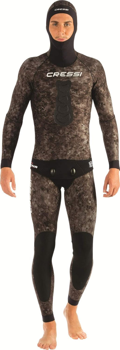 Cressi Tracina Pants Wetsuit - Freitauchen und Fischen Neoprenanzug Hose in Neopren Gefüttert Aussen