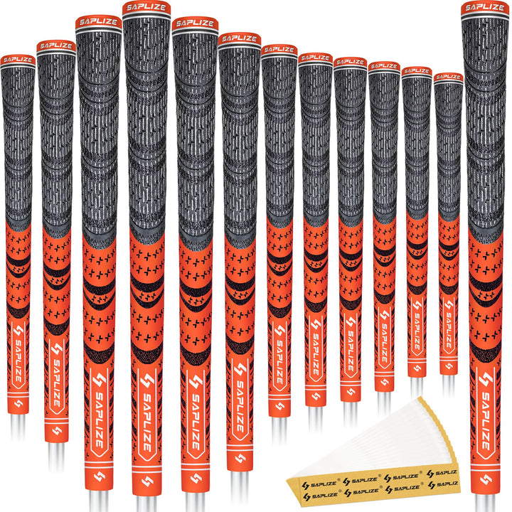 SAPLIZE CL03 Hybrid-Golfgriffe, 13 Stück, Optionen des Basis-Sets (13 Griffe) oder Deluxe-Set (13 Gr