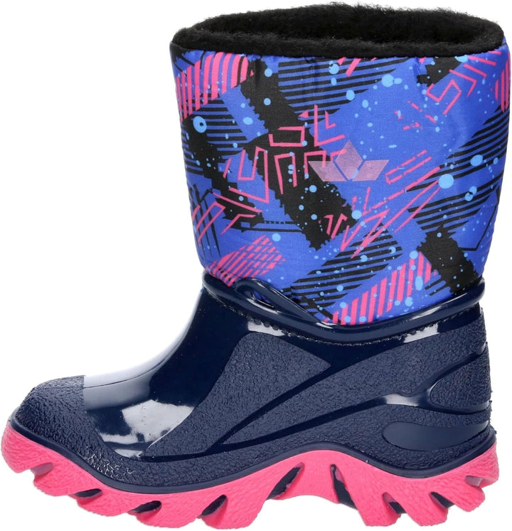 Lico Mädchen Player Gummistiefel 30 EU Marine Pink, 30 EU Marine Pink