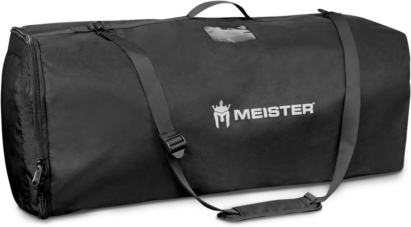 Meister Pack Duffel Bag – Schutzhülle für Flugzeuge bis 75 l, wasserdicht, Schwarz Schwarz For Backp