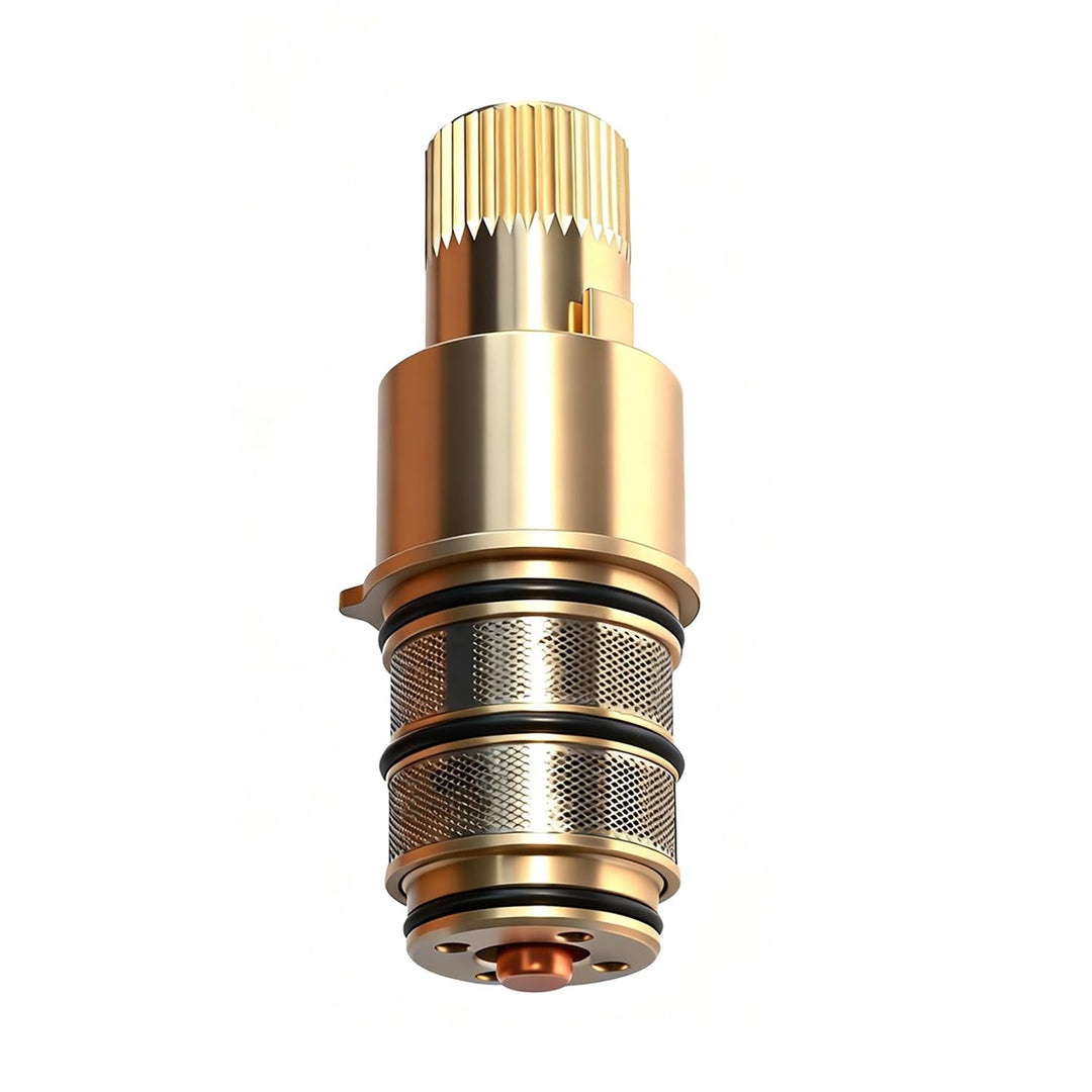 47439000 Thermostat-Kompaktkartusche Ersatz – 1/2 Zoll Kompaktversion aus Messing, ersetzt Kunststof