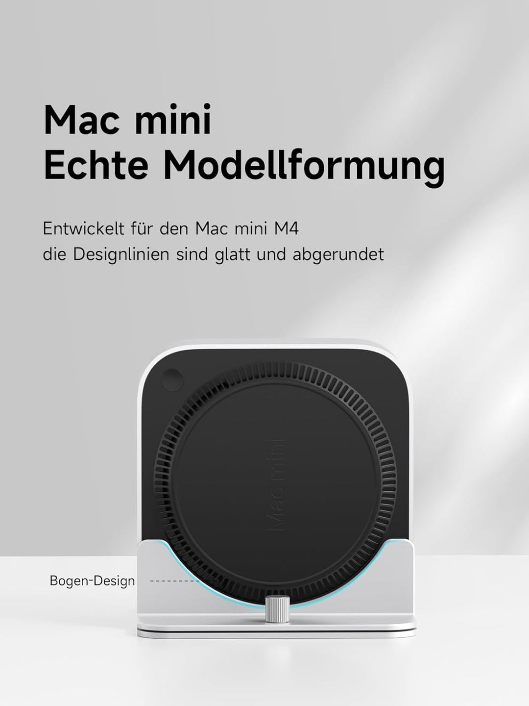 Hagibis Mac mini m4 Pro Stand | Aluminiumlegierung-Halterung Für Mac mini M4/M4 Pro 2024 – Kühlender