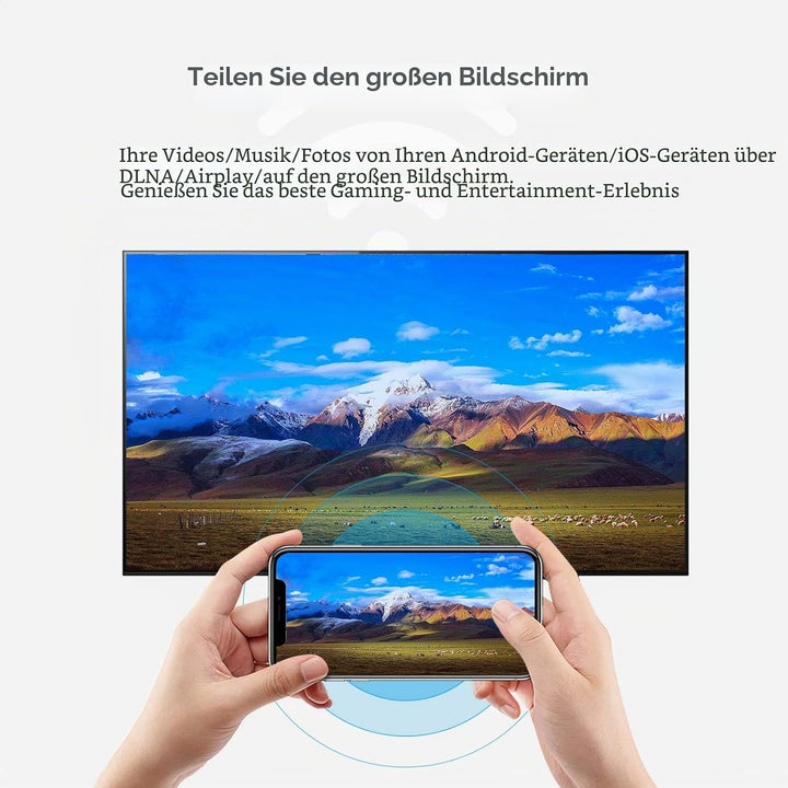 Android Tv Box 10.0 2 GB RAM 16 GB ROM Smart, T95H Allwinner H616 Quad-Core 2020 6K mit 64 Bit, H.26