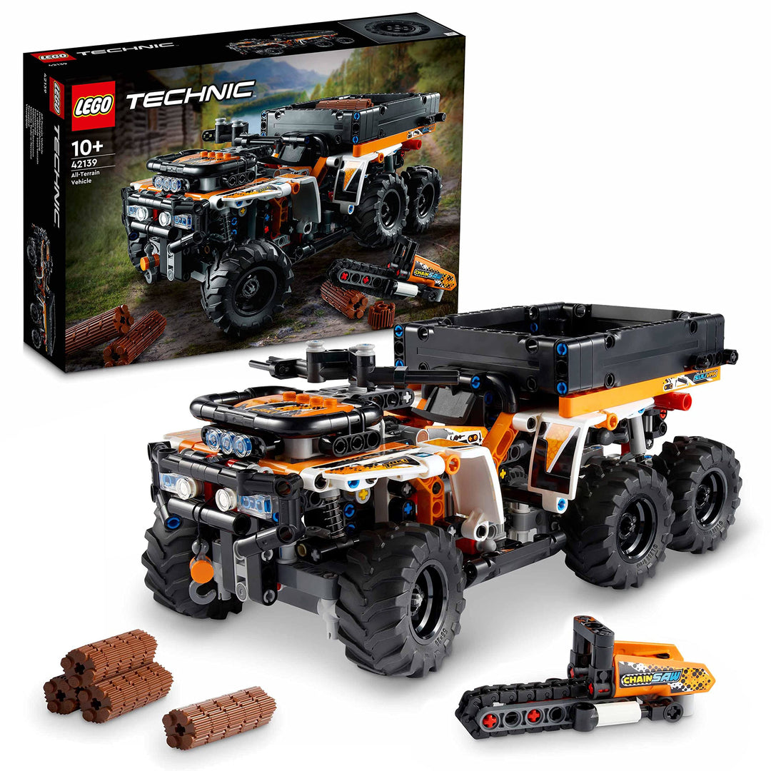 LEGO 42139 Technic Geländefahrzeug ATV Offroader Spielzeug-Fahrzeug für Kinder ab 10 Jahre, Konstruk