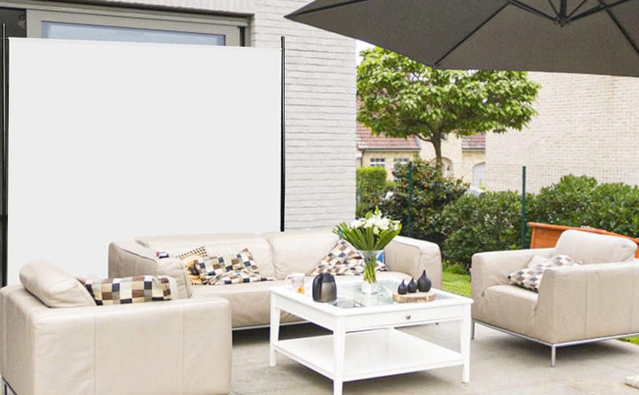 Gimisgu Paravent 180x180cm Raumteiler Gross Garten Stellwand Trennwand Balkon Sichtschutz, 1 Teilig,