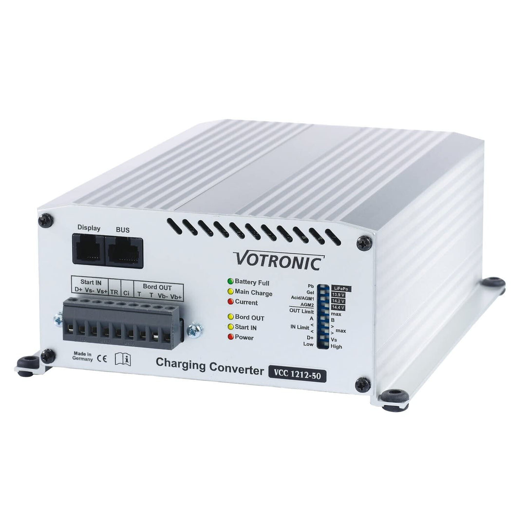 Votronic 3326 VCC 1212-50 12V zu 12V 50A B2B Ladewandler 1212-50 50A, 1212-50 50A