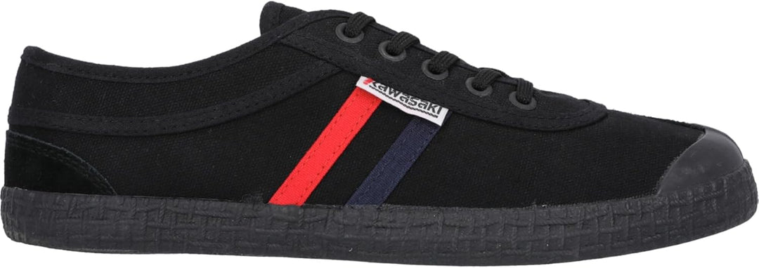 Kawasaki Unisex Retro Canvas Shoe Low-top 40 EU 1001s Black Solid, 40 EU 1001s Black Solid