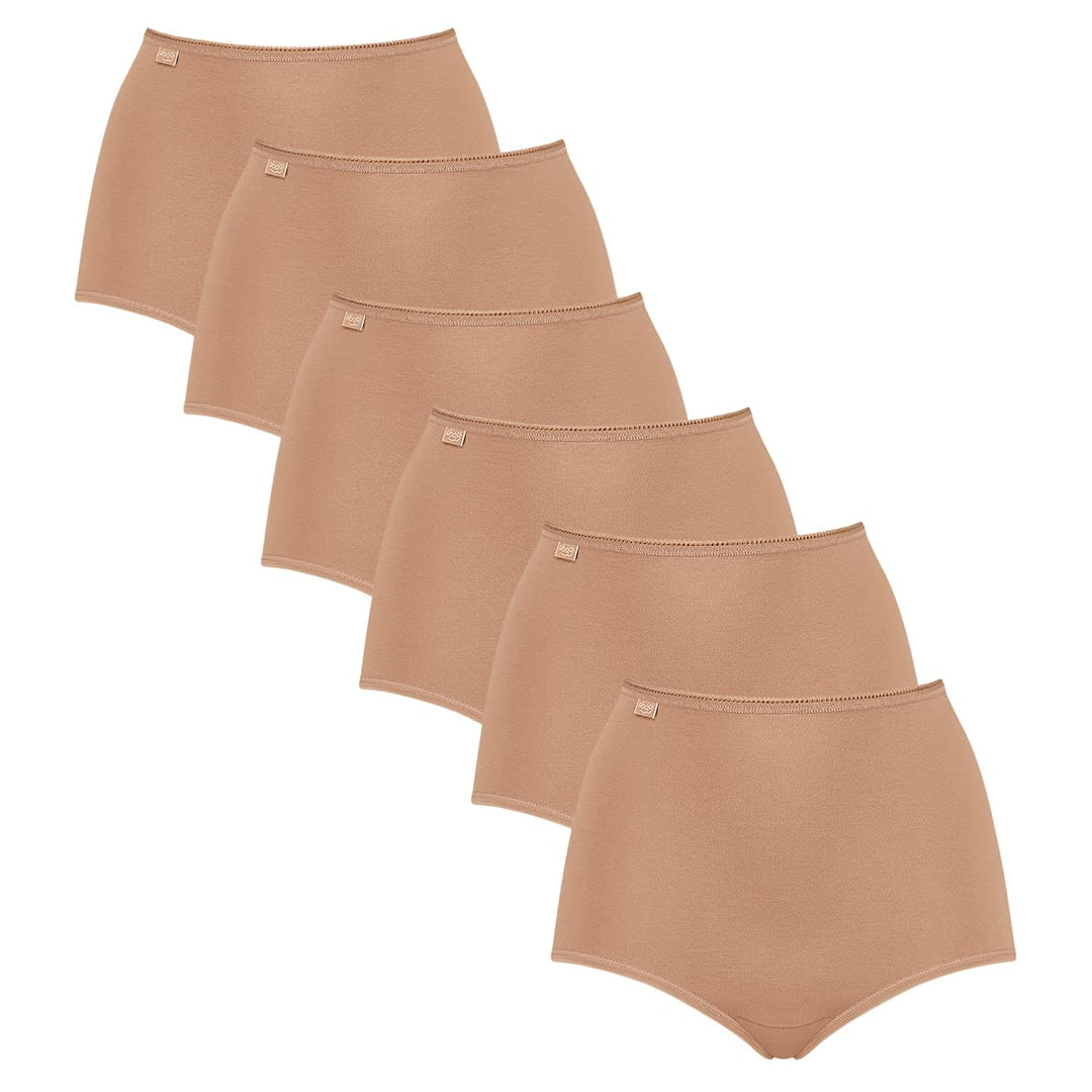 Sloggi Damen Slip (3er Pack), 6 X Brush
