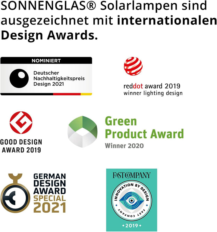 SONNENGLAS SOMO Mini (Gen6) Sonnenmodul | Kompaktes Solarlicht | USB-C | LED | Fair Trade aus Südafr