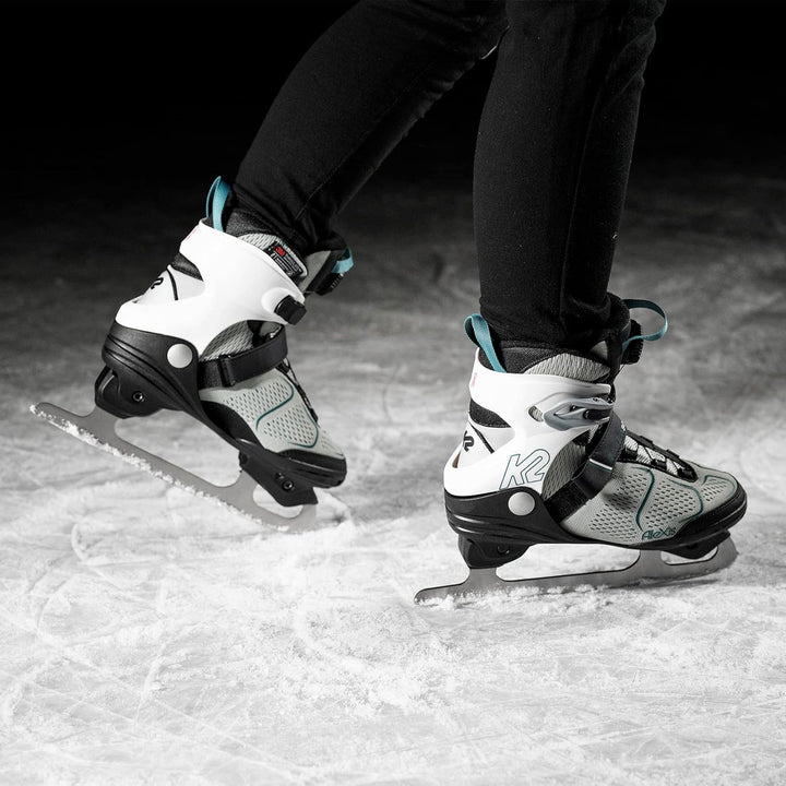 K2 Skates Damen Schlittschuhe ALEXIS ICE BOA FB , gray - blue, 25G0910 gray - blue EU: 38 (UK: 5 / U