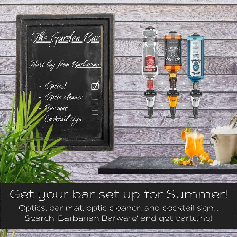 Barbarian Optics Mehrfach-Flaschenhalter, Wandhalter, für 4/6 Flaschen, für Hausbar, Schnaps, Wein,